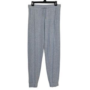 Reiss Jules Brushed Cuffed Joggers Lounge Pants Drawstring Blue Women’s Medium